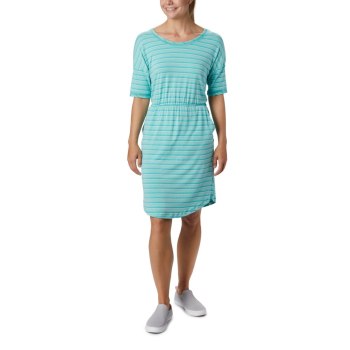 Columbia PFG Slack Water Knit, Vestidos Rayas Para Mujer | 053186-HUP